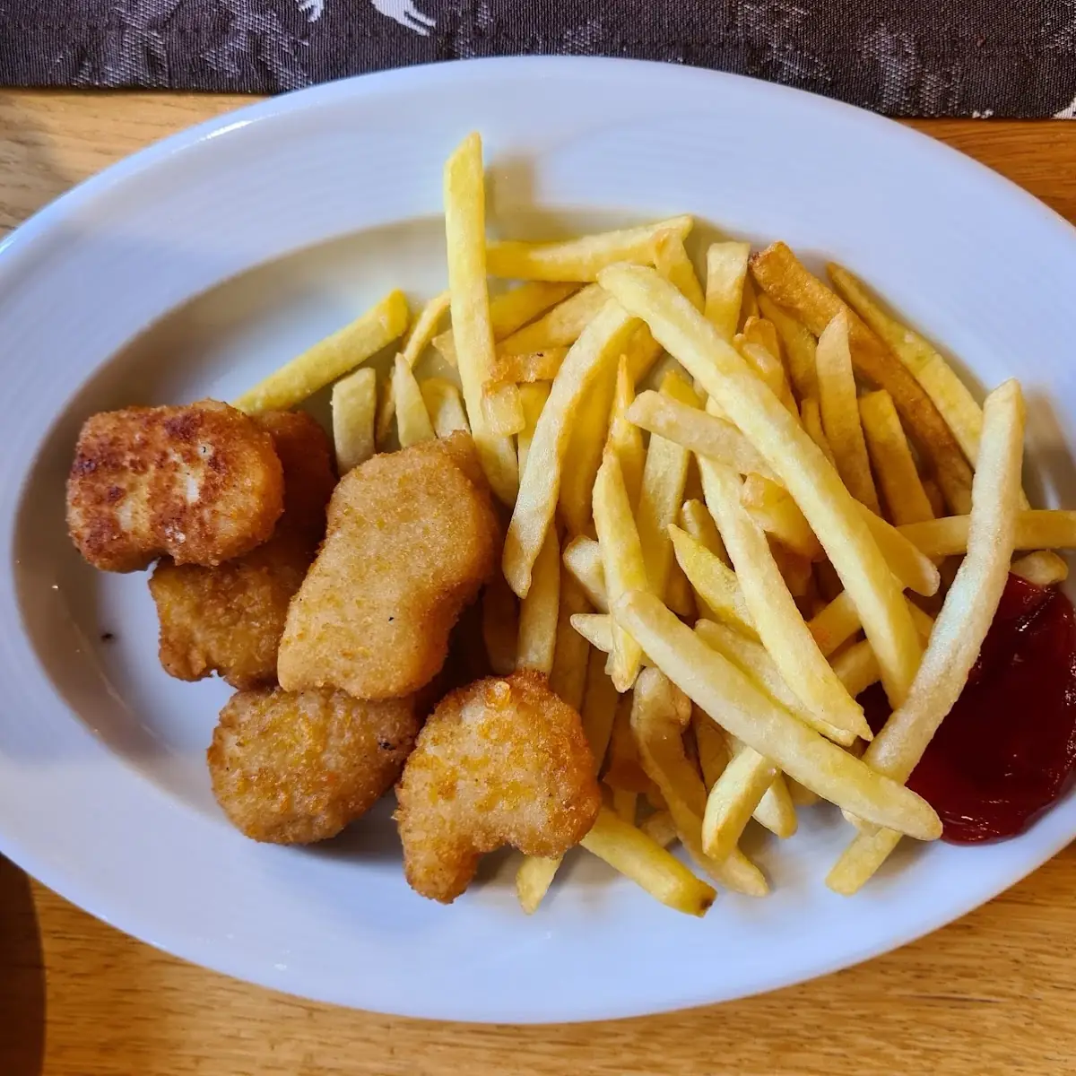 Nuggets Mit Pommes