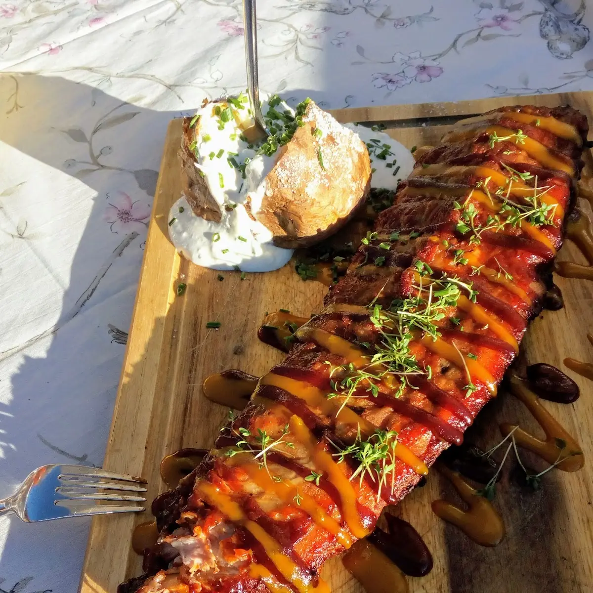 Spare Ribs Mit Backkartoffel