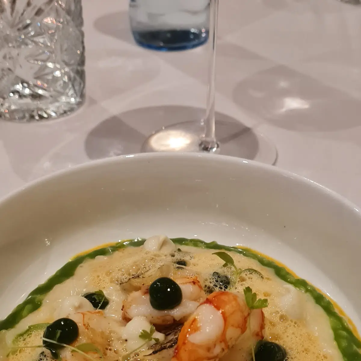 Risotto Mit Artischocken Und Rotgarnelen