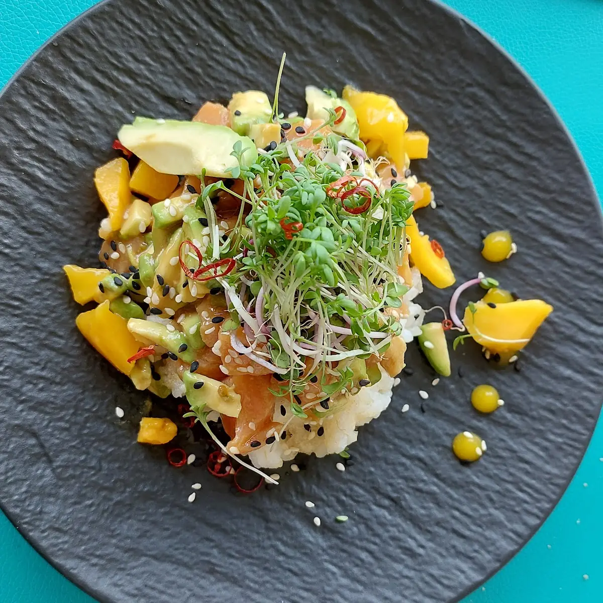 Garden Waffel Aus Sushireis