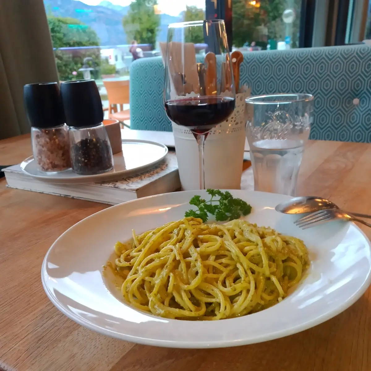 Bärlauchpesto Spaghetti
