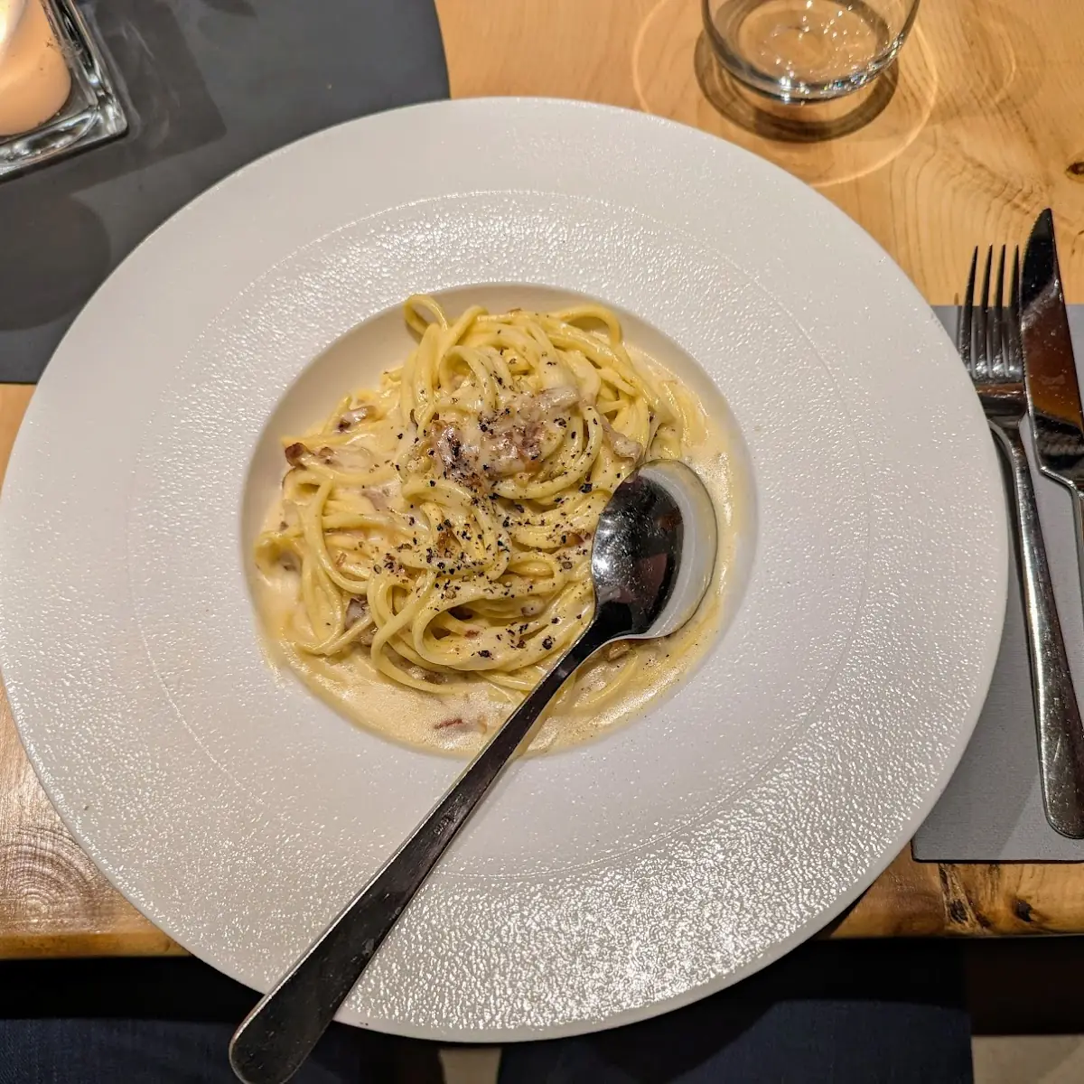 Pasta Carbonara A Modo Mio