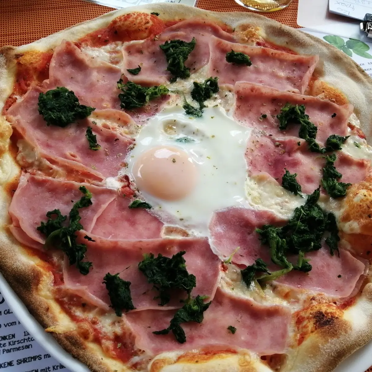 Pizza Mit Ei