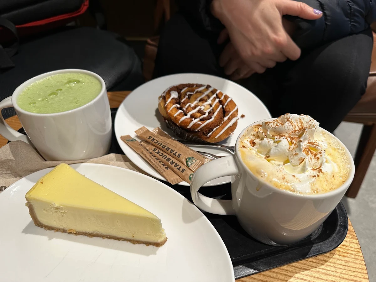 Matcha Latte Cinnamon Roll Pumpkin Spice Cappuccino New York Cheesecake