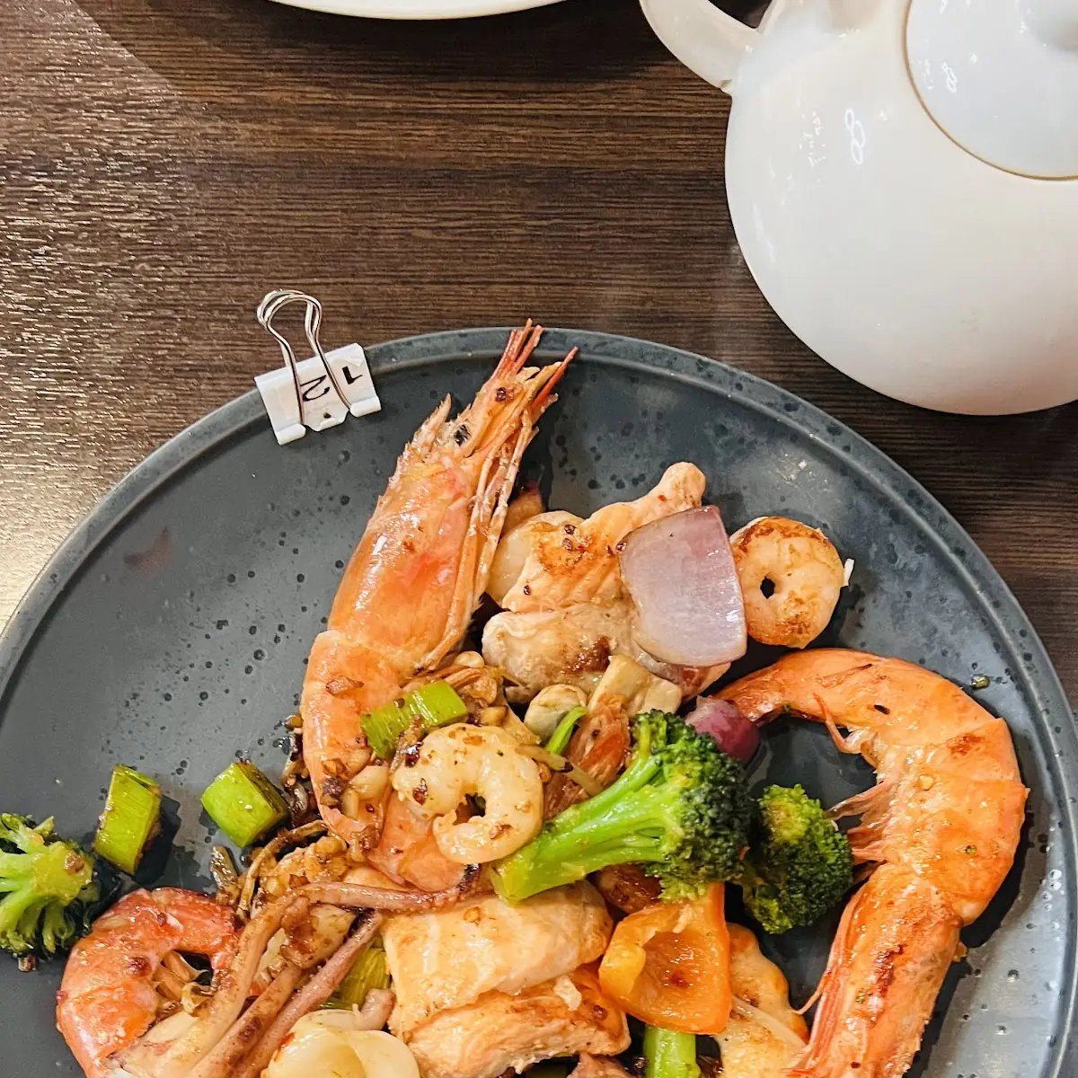 Seafood with Broccoli