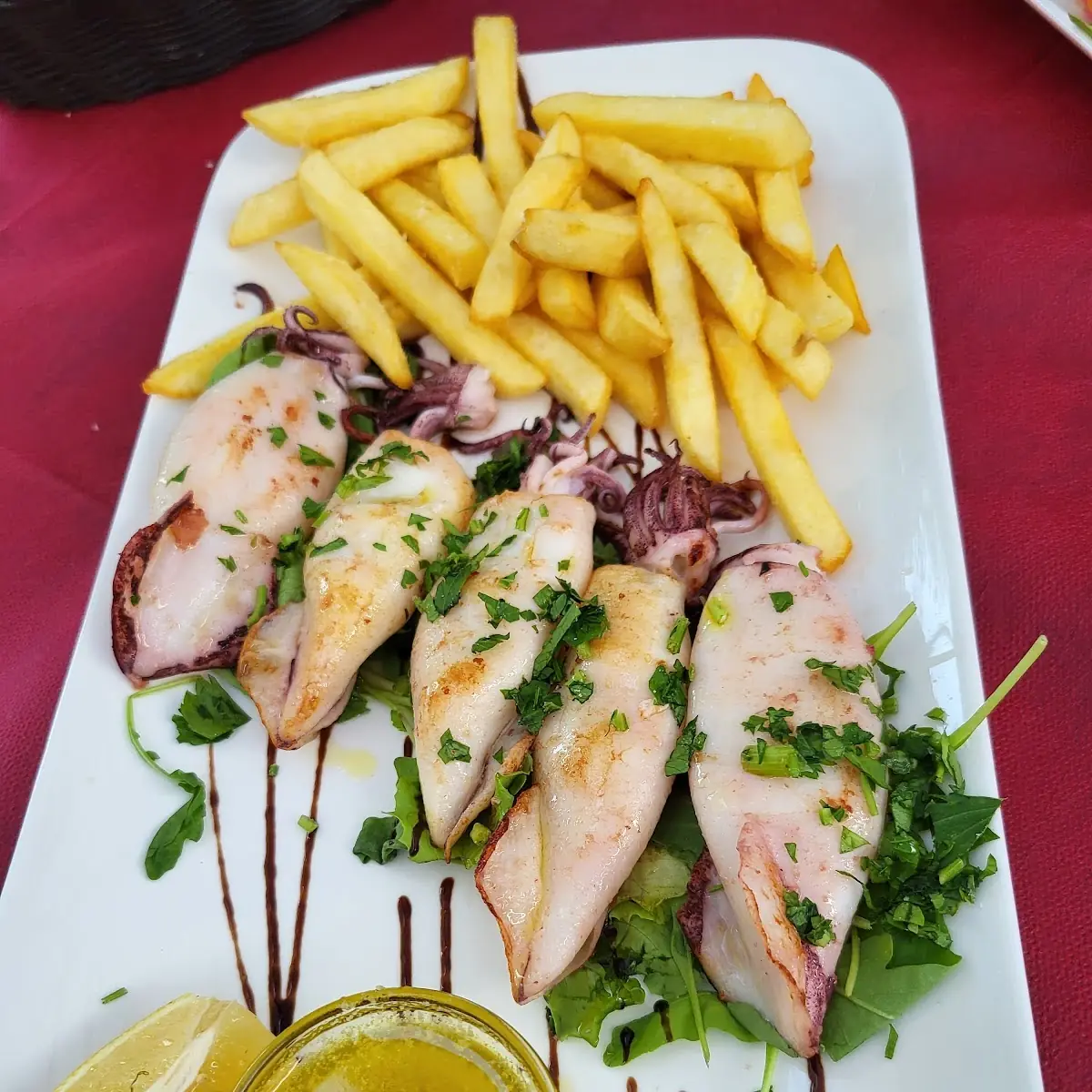 Calamari Alla Griglia