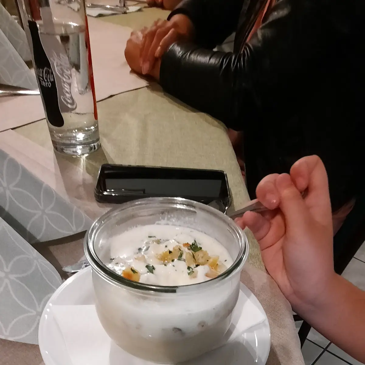 Knoblauchcremsuppe