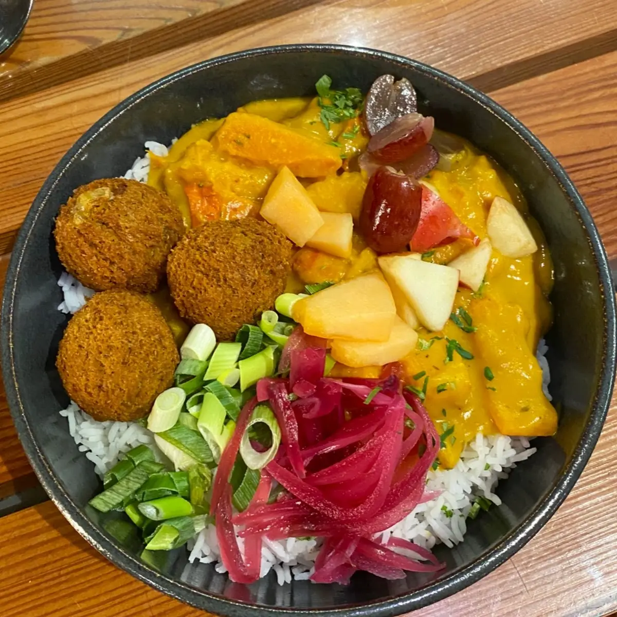 Thai Bohnen Pilz Bowl