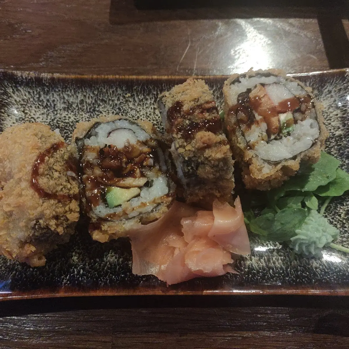 Crispy Lachs Rolls