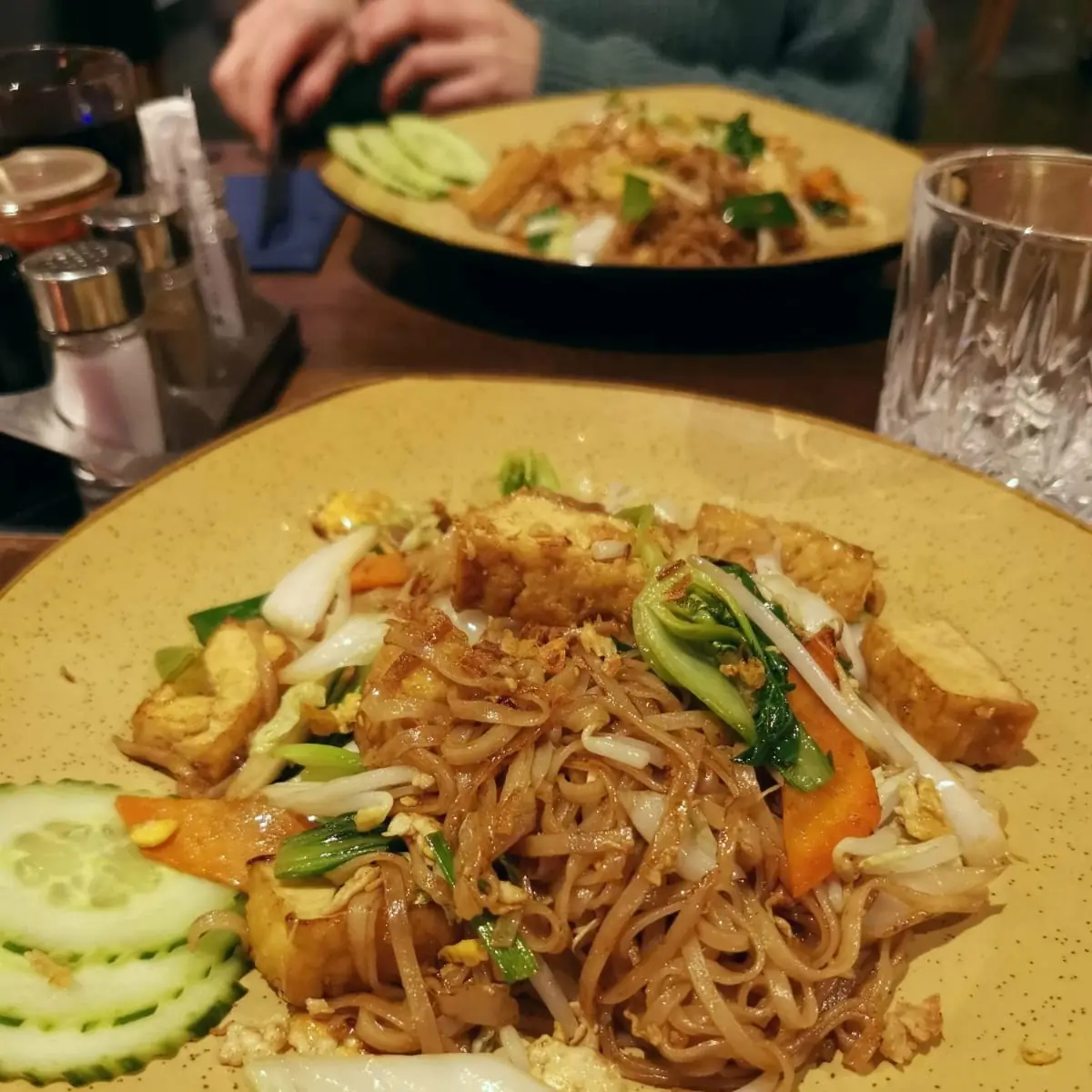Gebratener Tofu Mit Gemüse