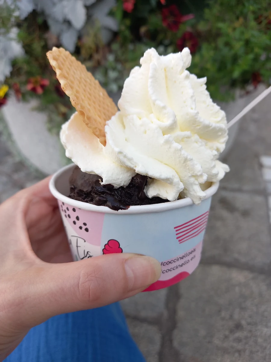Dunkle Schokolade Mit Schlagobers