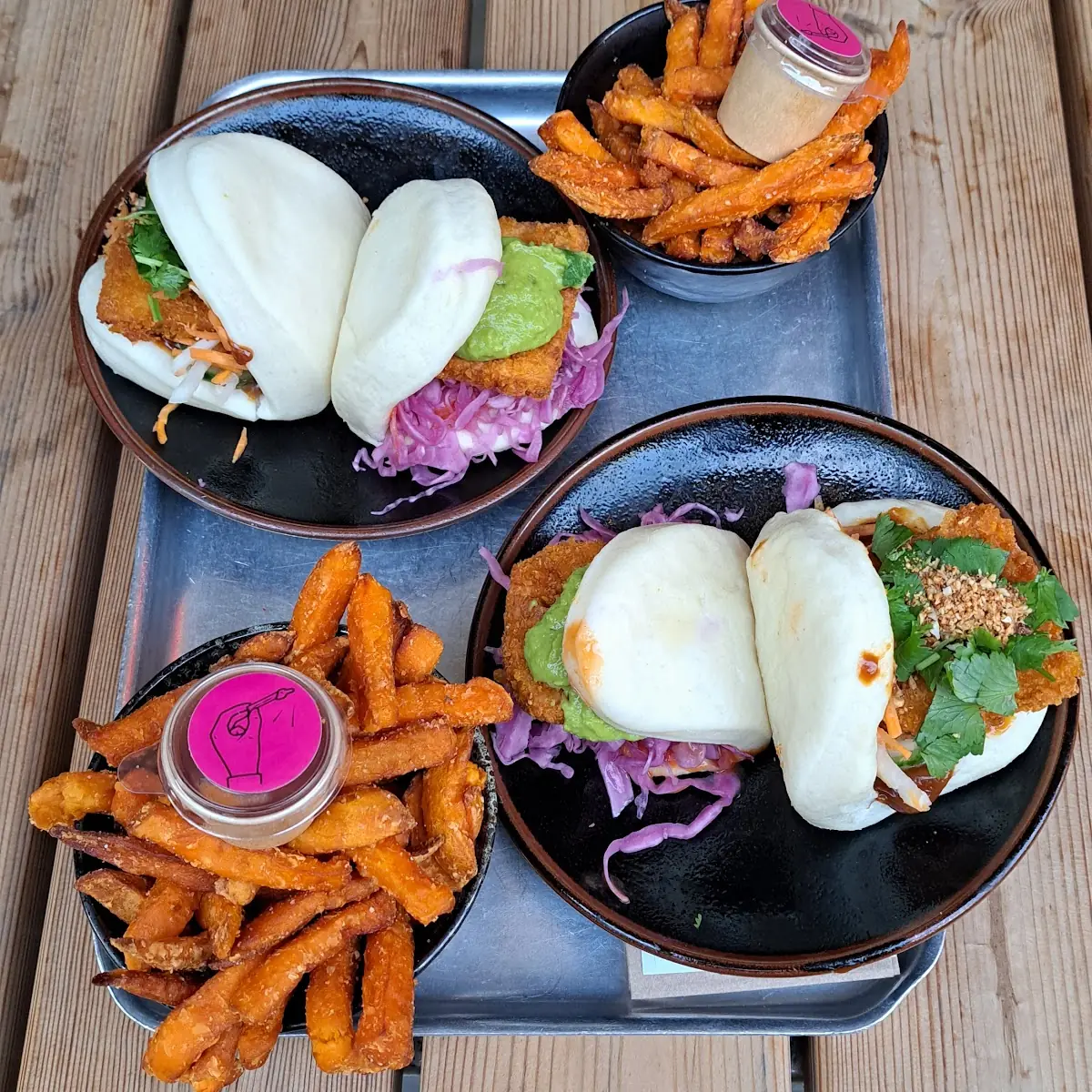 Crispy Chicken Bao Box