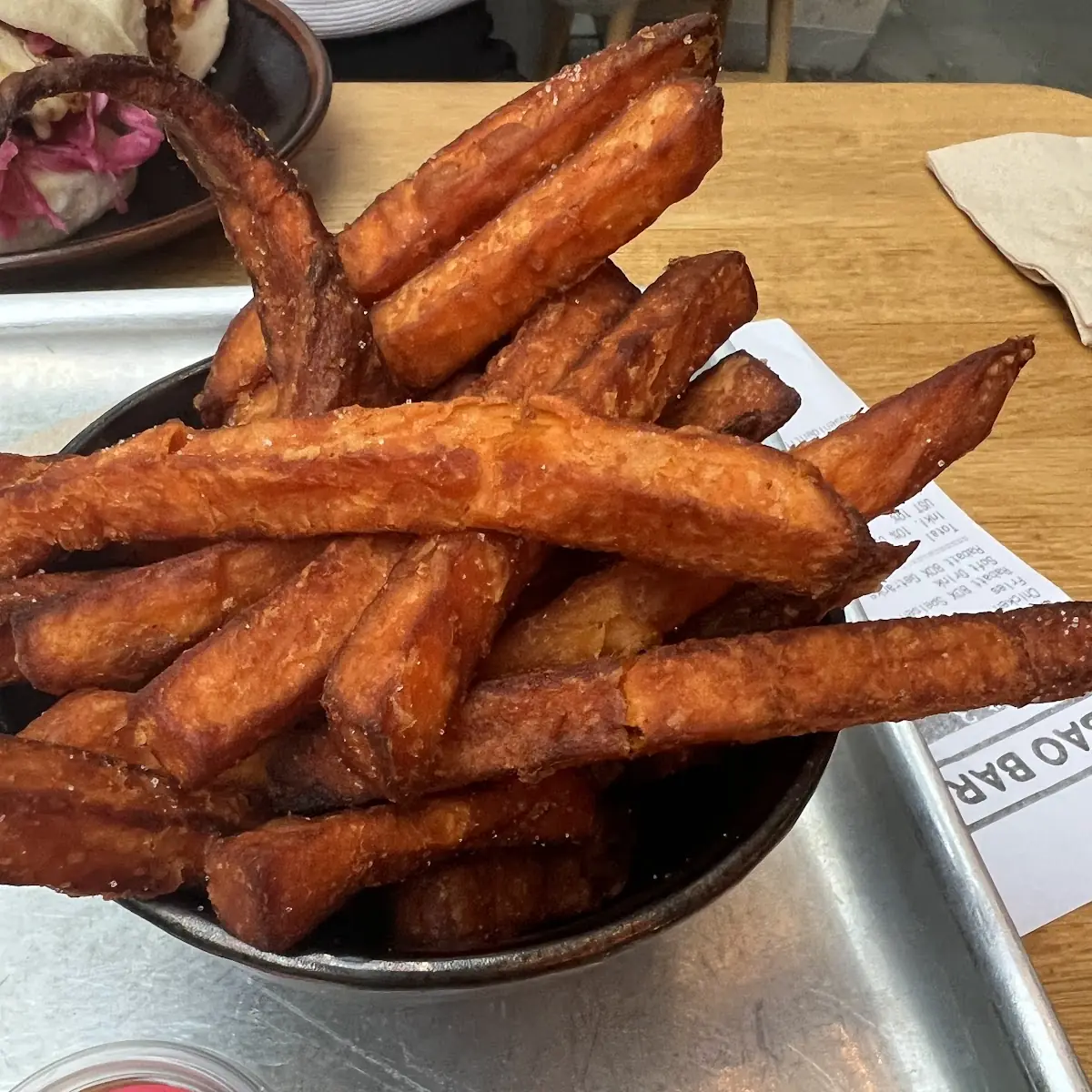Süßkartoffelpommes