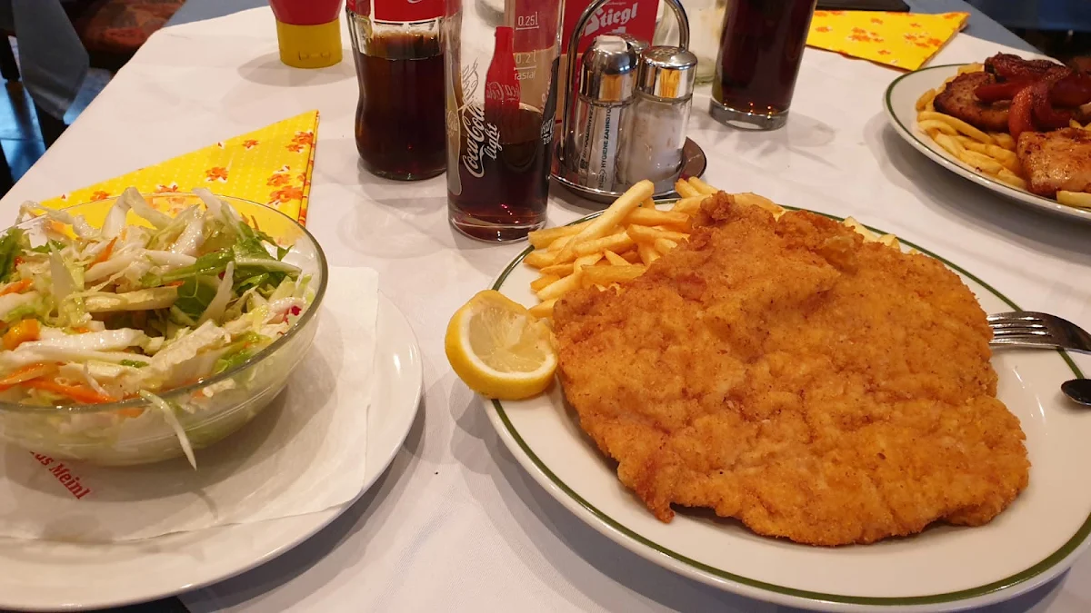 Wiener Schnitzel Mit Salat