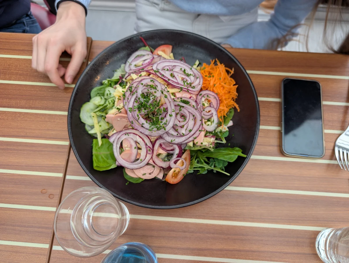 Käse-wurstsalat
