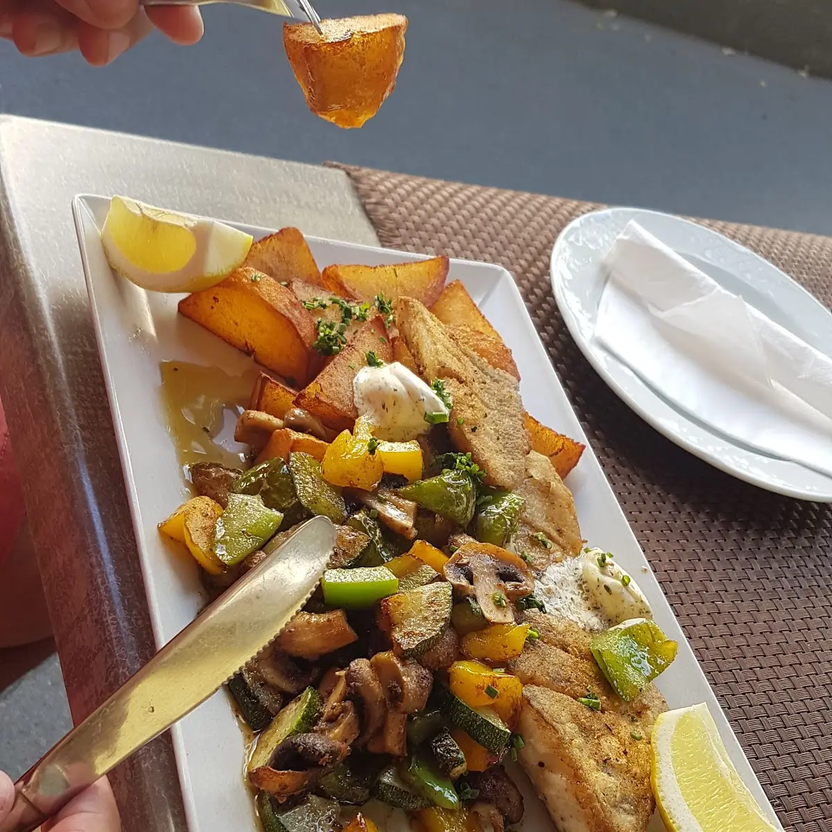Gegrilte Fisch Madras