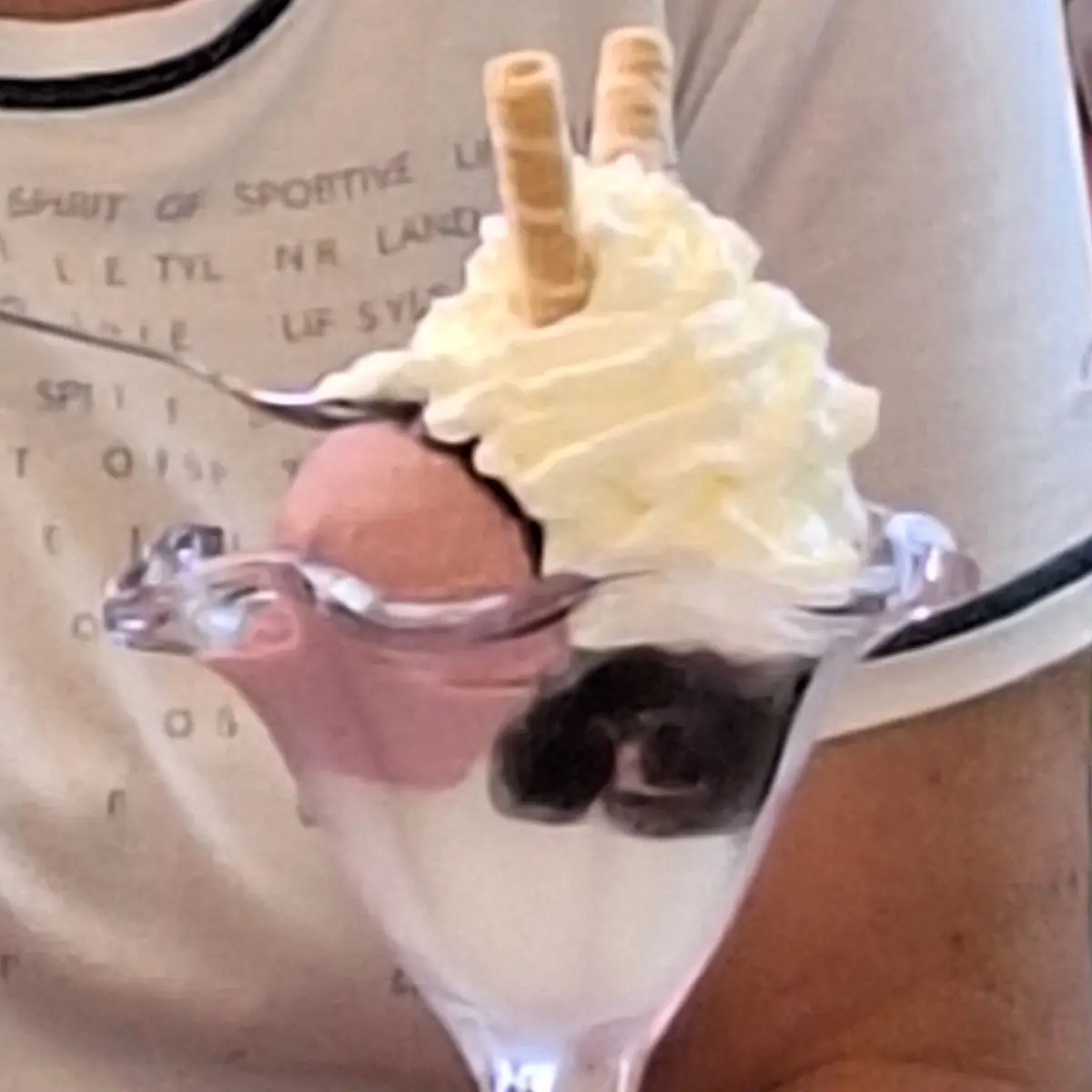 Gemischtes Eis Mit Schlag