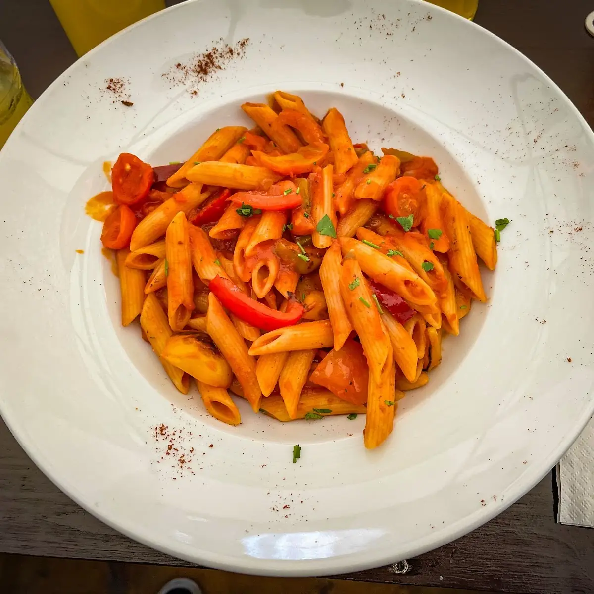 Pasta Arrabbiata Scharf