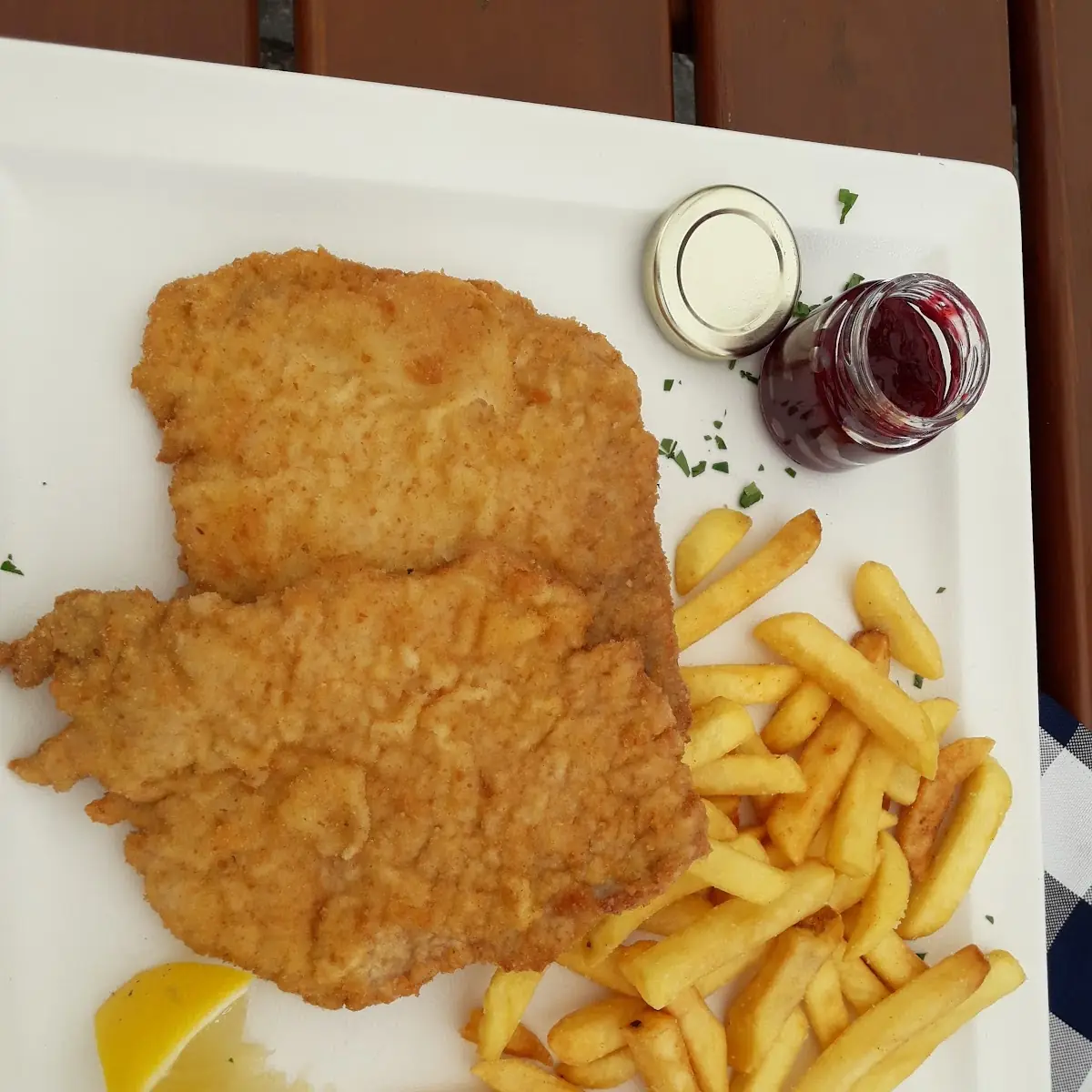 Schnitzel Mit Kartoffelsalat