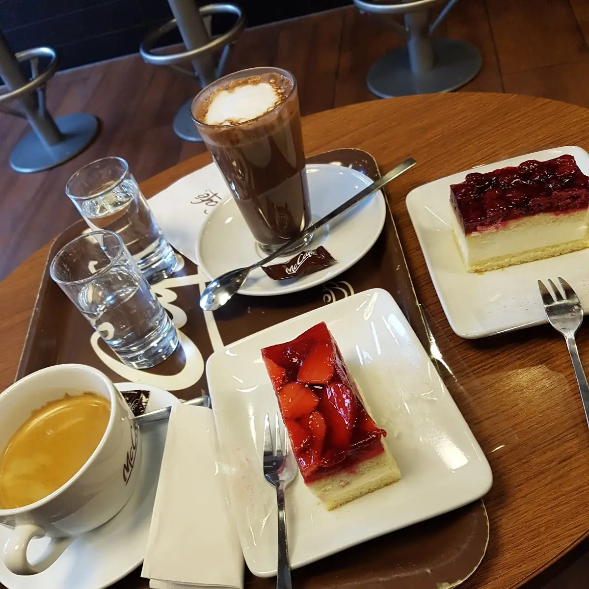 Erdbeer- Und Himbeerkuchen