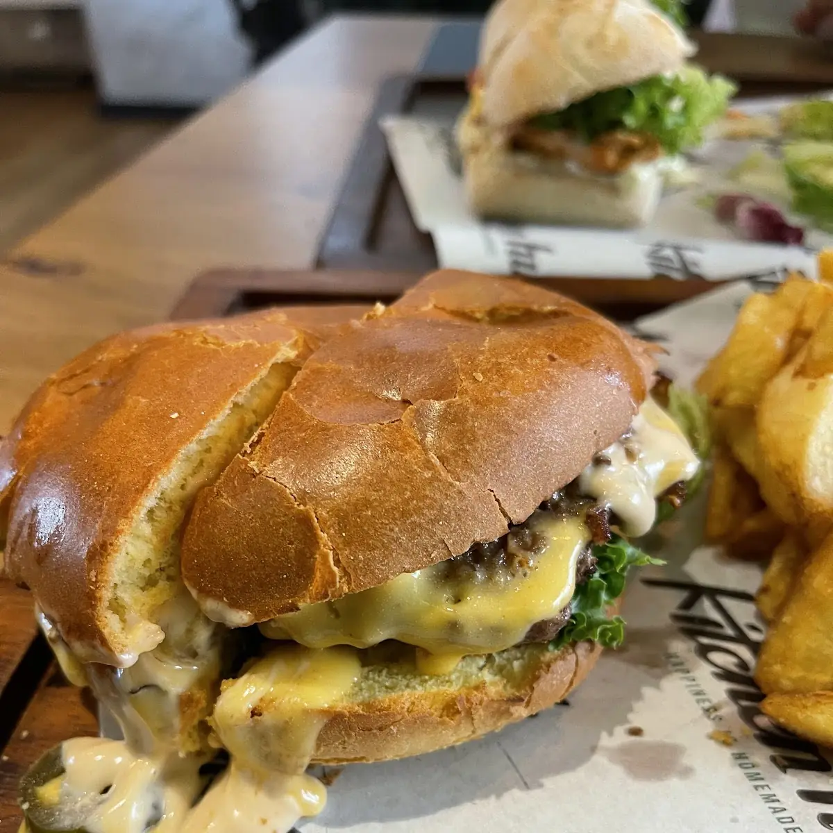 Cheesy Burger
