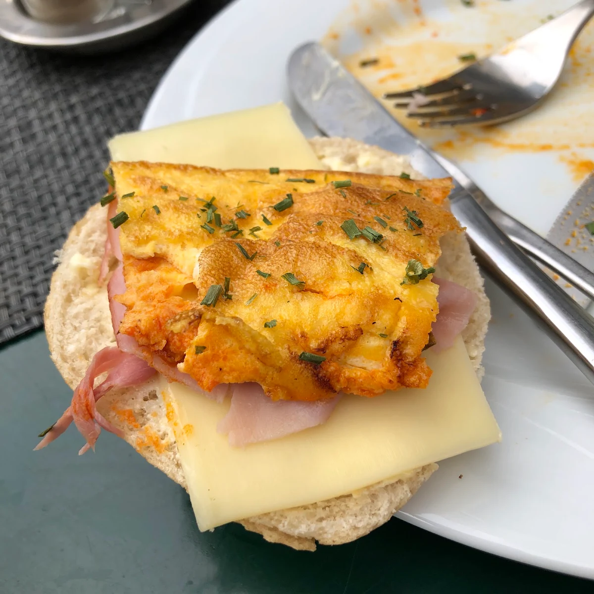 Egg Omlet Sandwiches