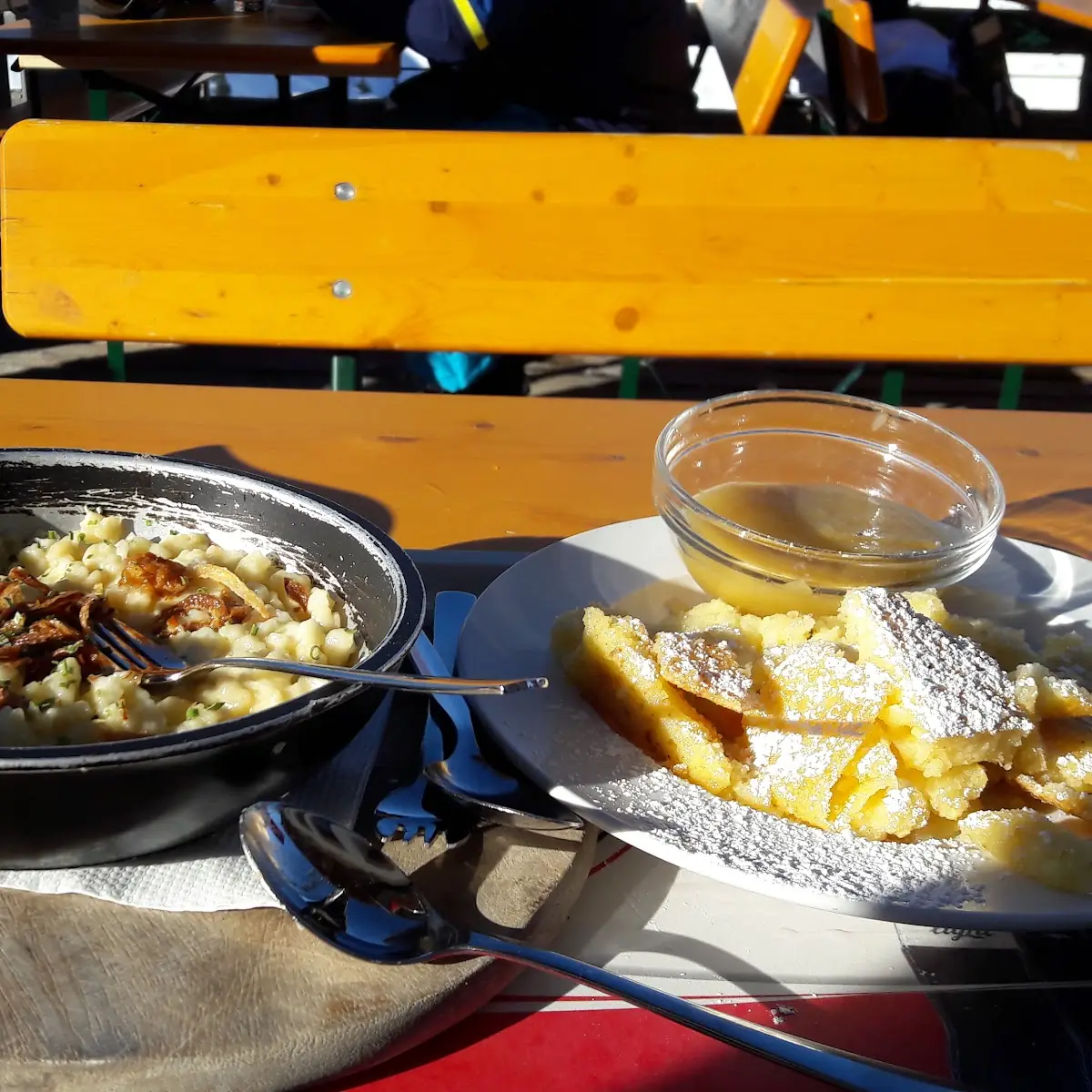Kasnockn Und Kaiserschmarrn