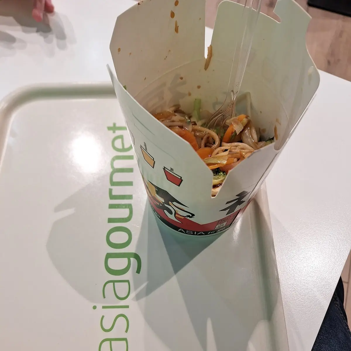 Gebratene Gemüse Mit Nudeln