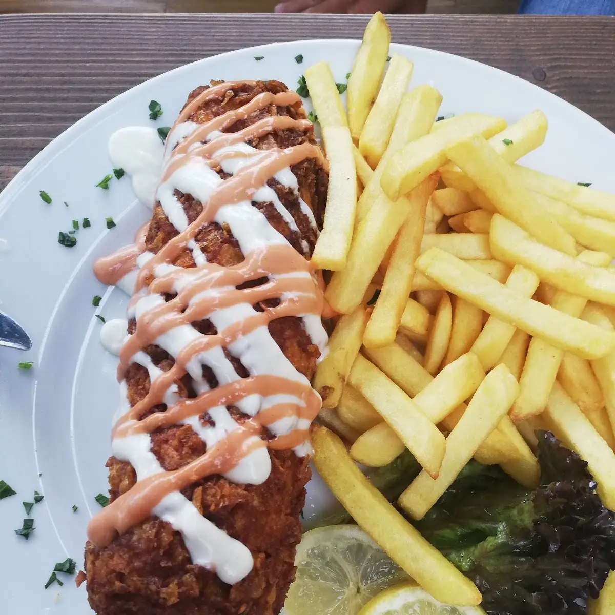 Cordon Bleu Mit Cornflackespanade