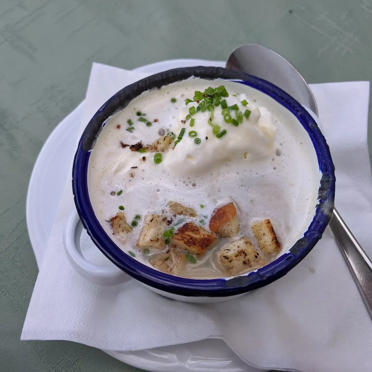Spargelcremesuppe