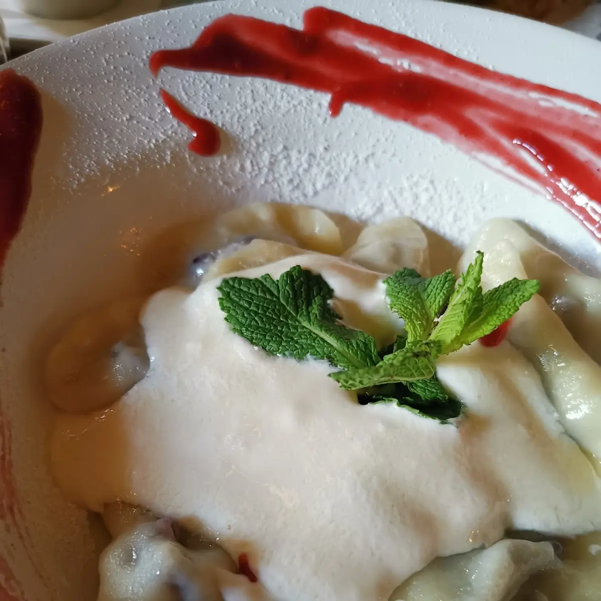 Piroggi Mit Heidelbeerfülle
