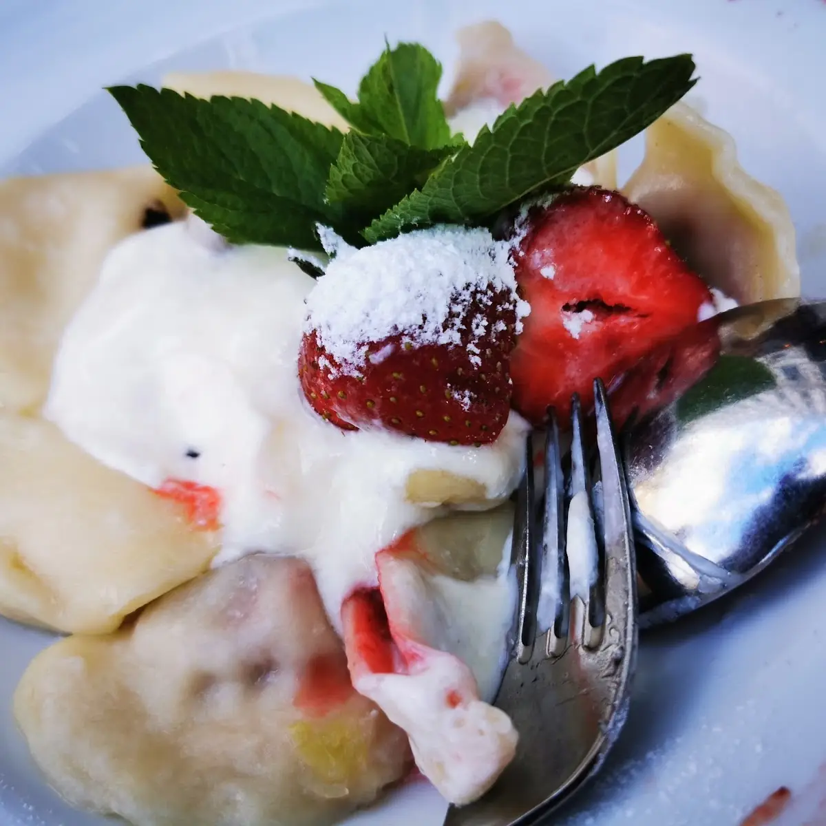 Süße Pierogi