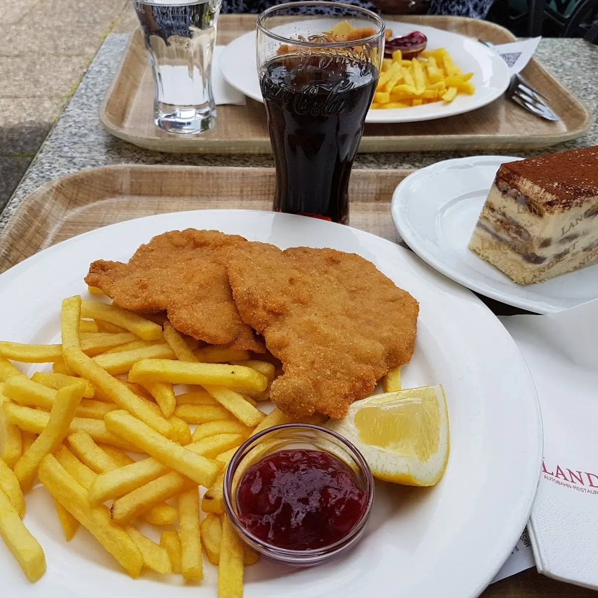 Snitzel Med Pommes
