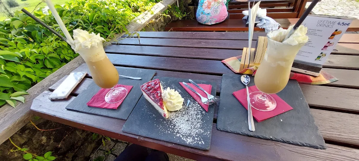 Late Café Y Cheesecake de Fresa