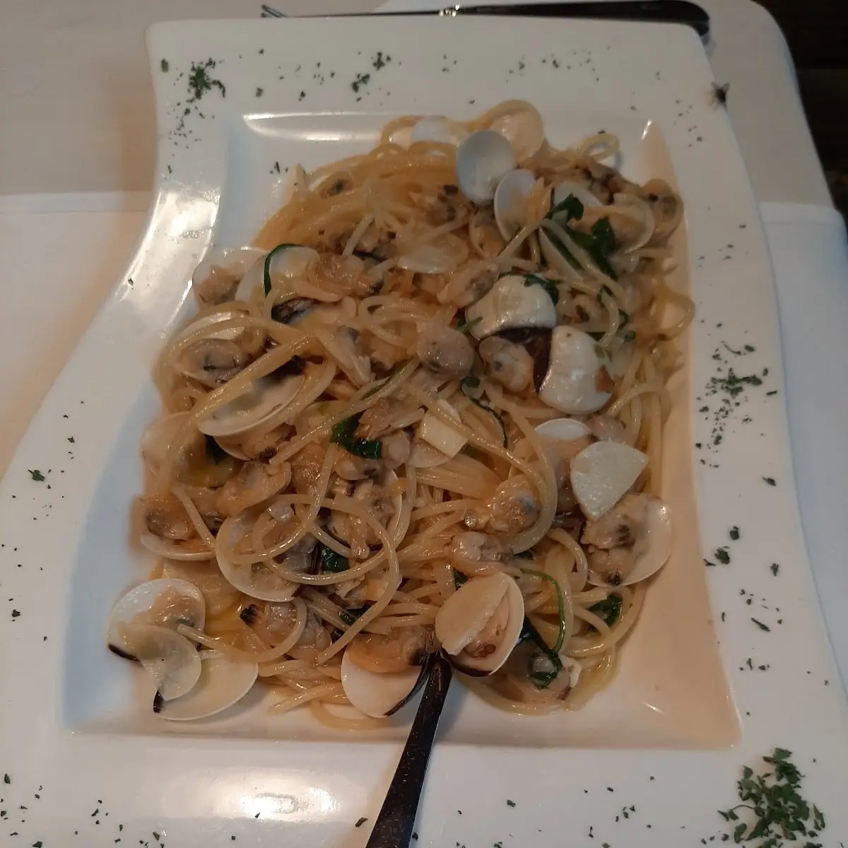 Spaghetti Mit Muscheln