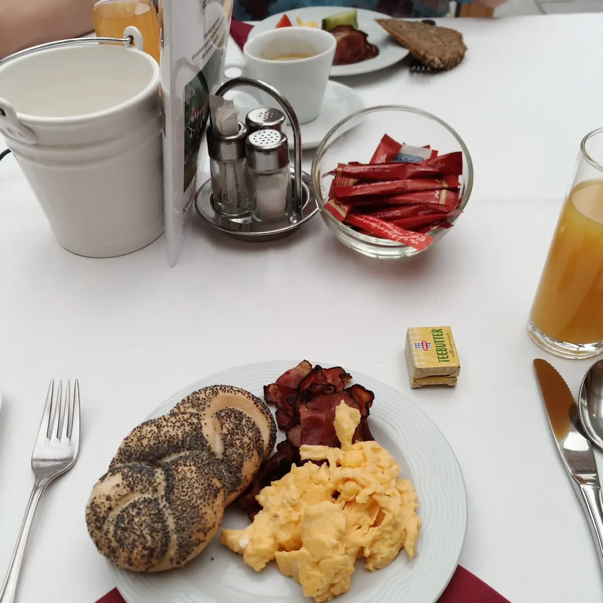 Rührei Mit Speck