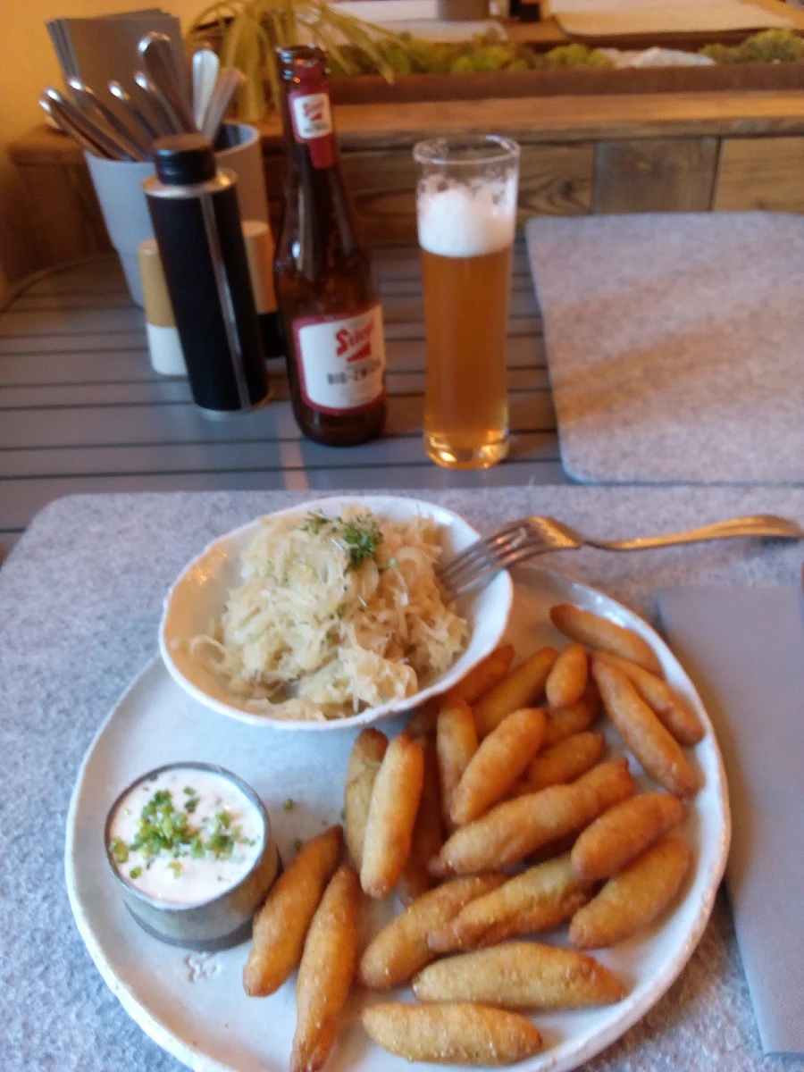 Leckere Schupfnudeln Mit Sauerkraut Und Dip
