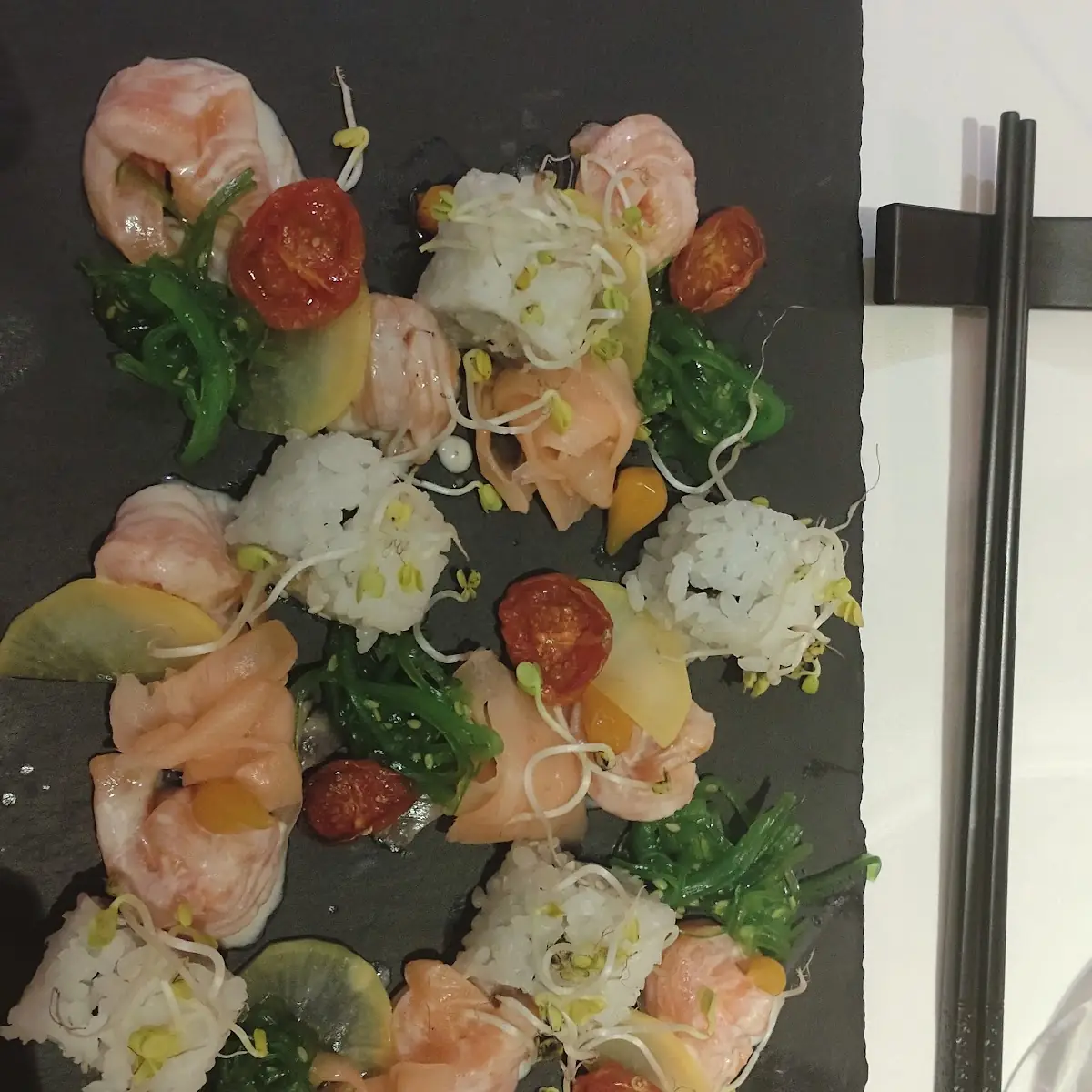 Sashimi Von Der Forelle