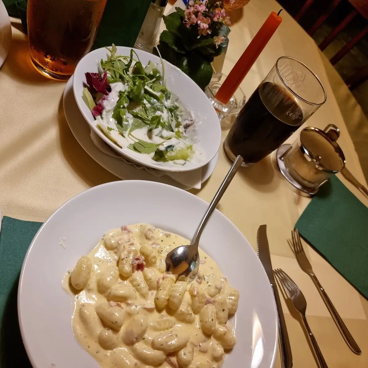 Gnocchi Carbonara