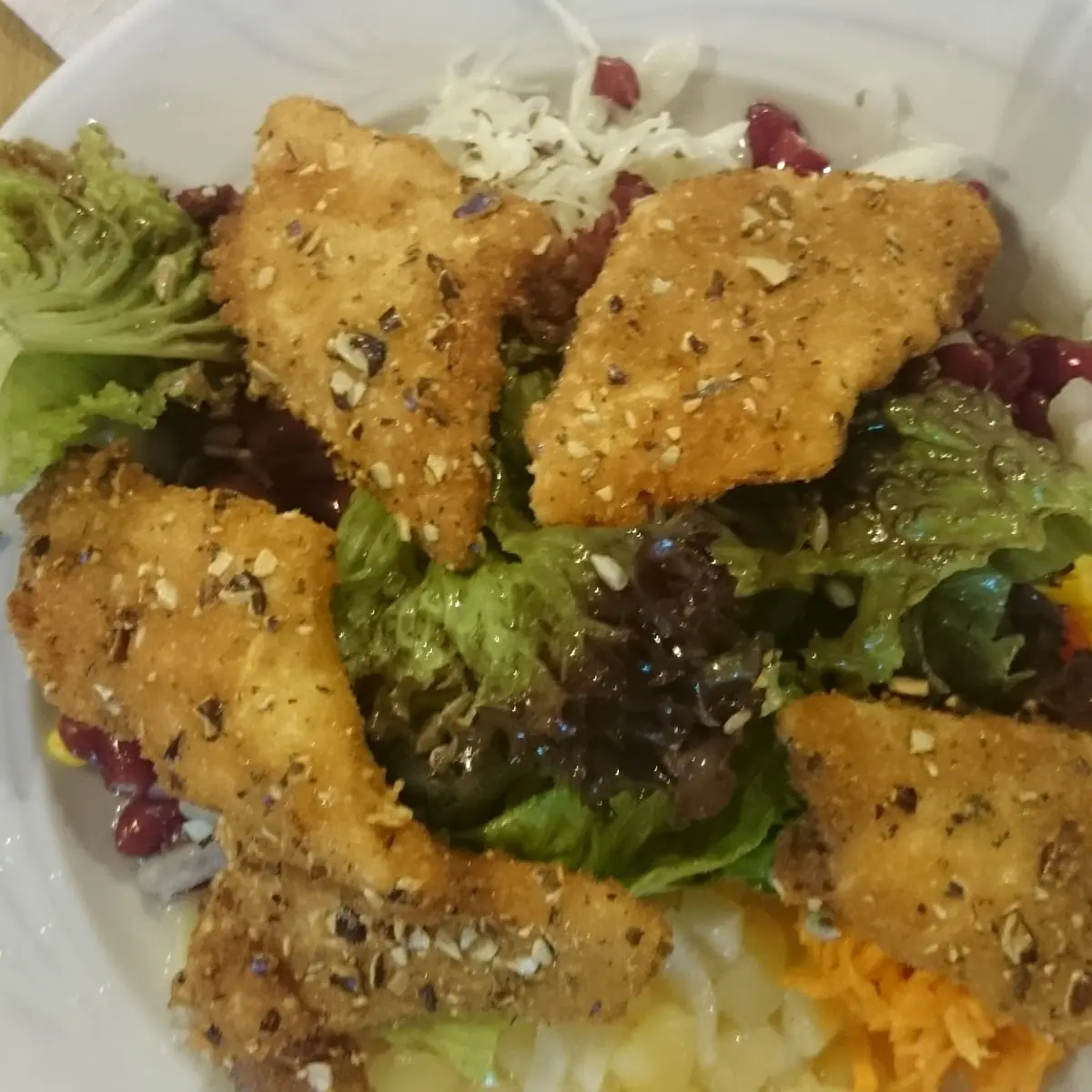 Salat Mit Zander