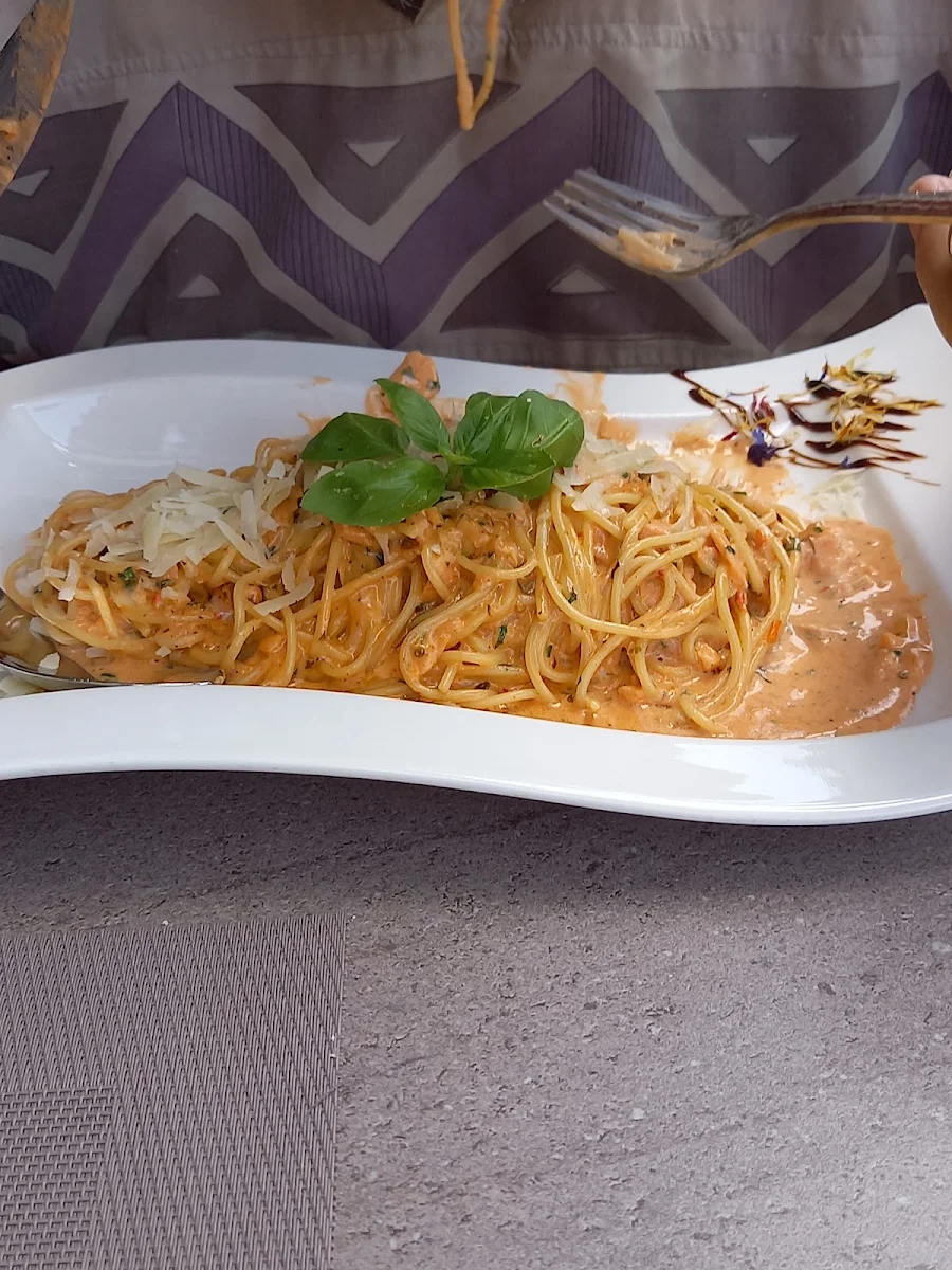 Spagetti Mit Lachs