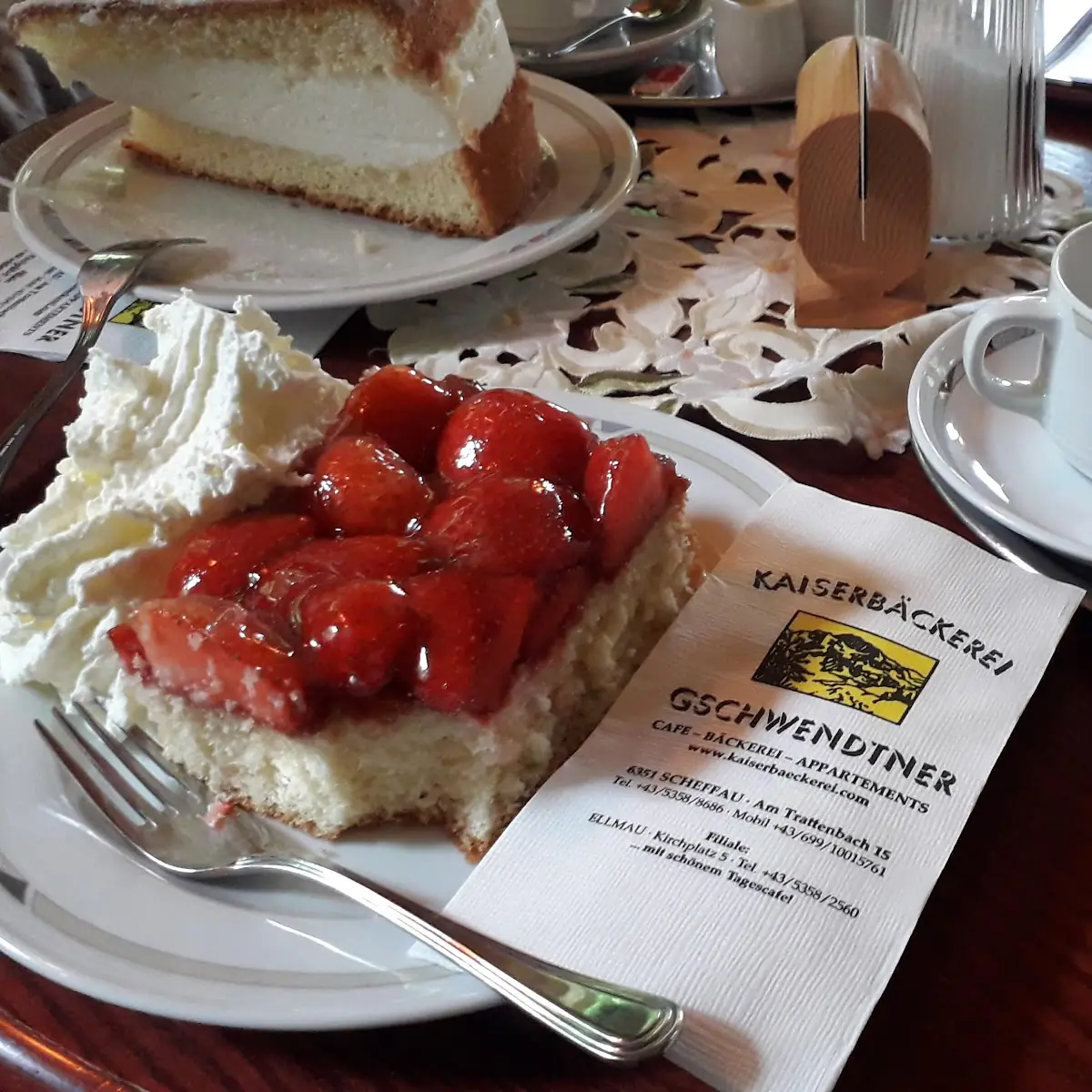 Erdbeerkuchen