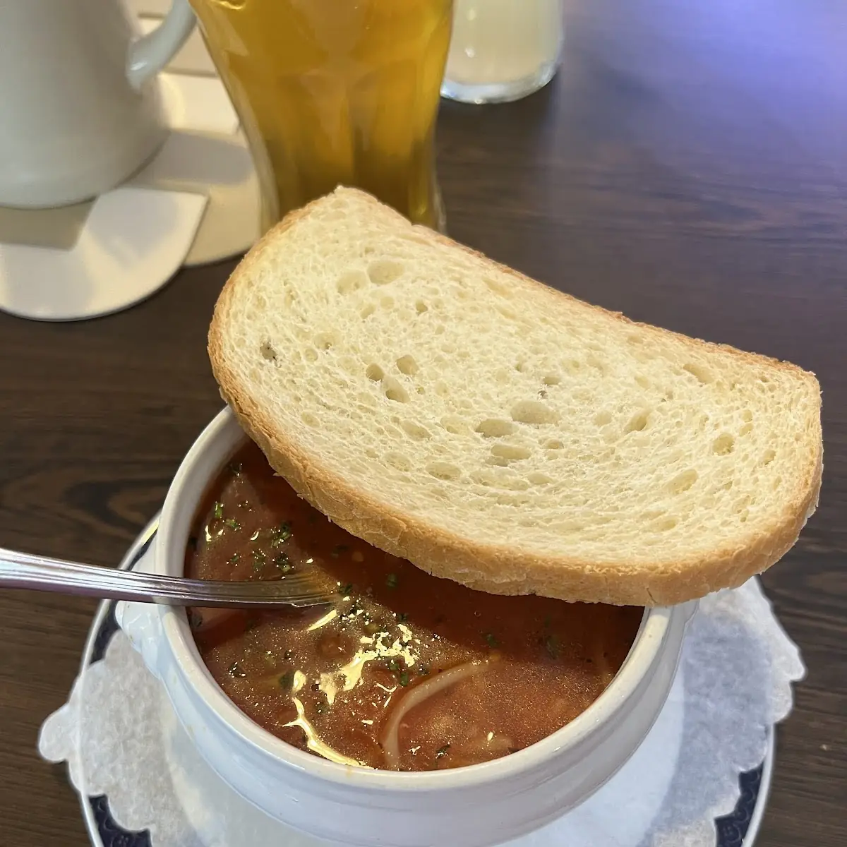 Zwiebelsuppe