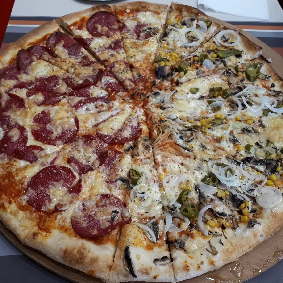 Familien-pizza