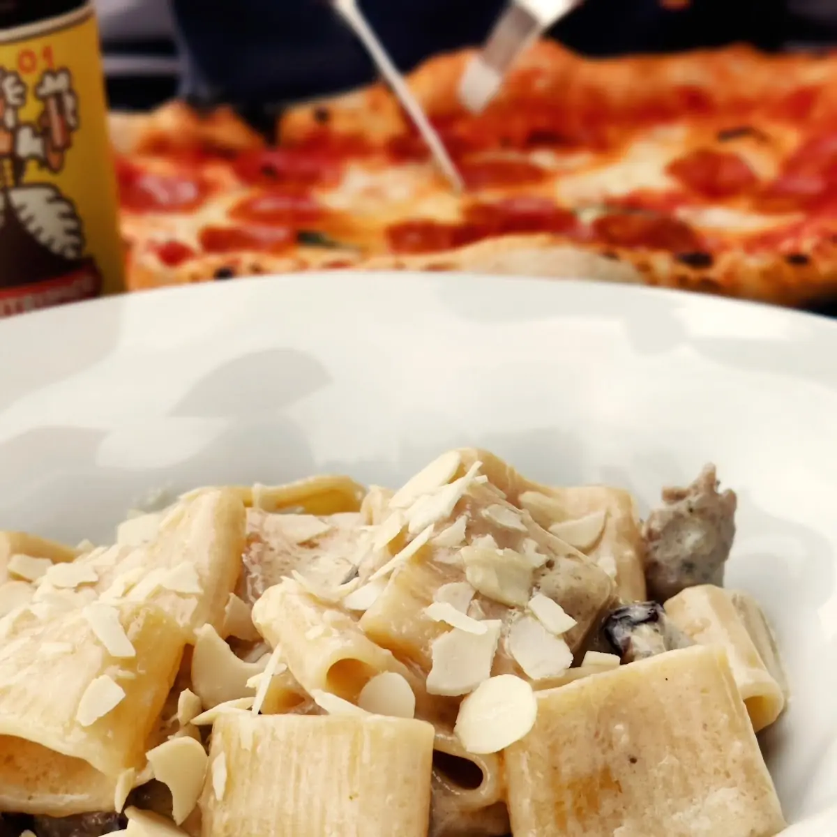 Mezze Maniche Pasta