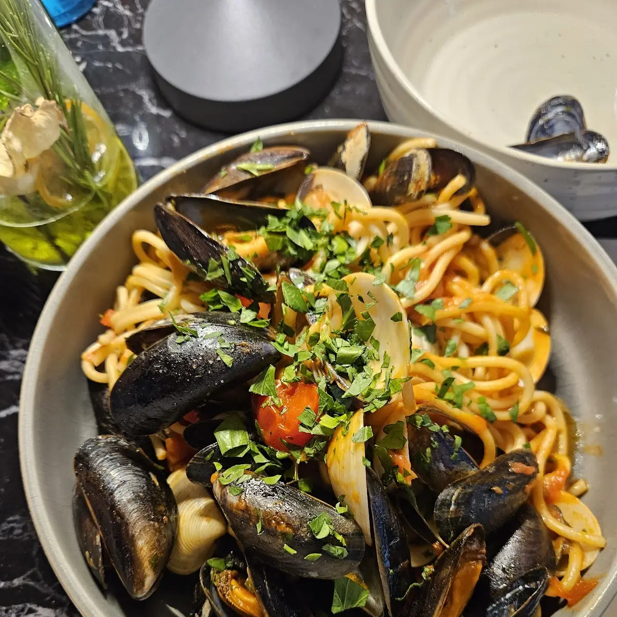 Pasta Cozze E Vongole
