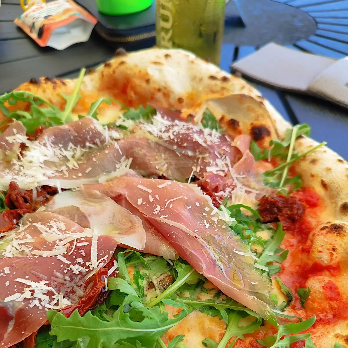 Pizza Speziale Viola Gialla