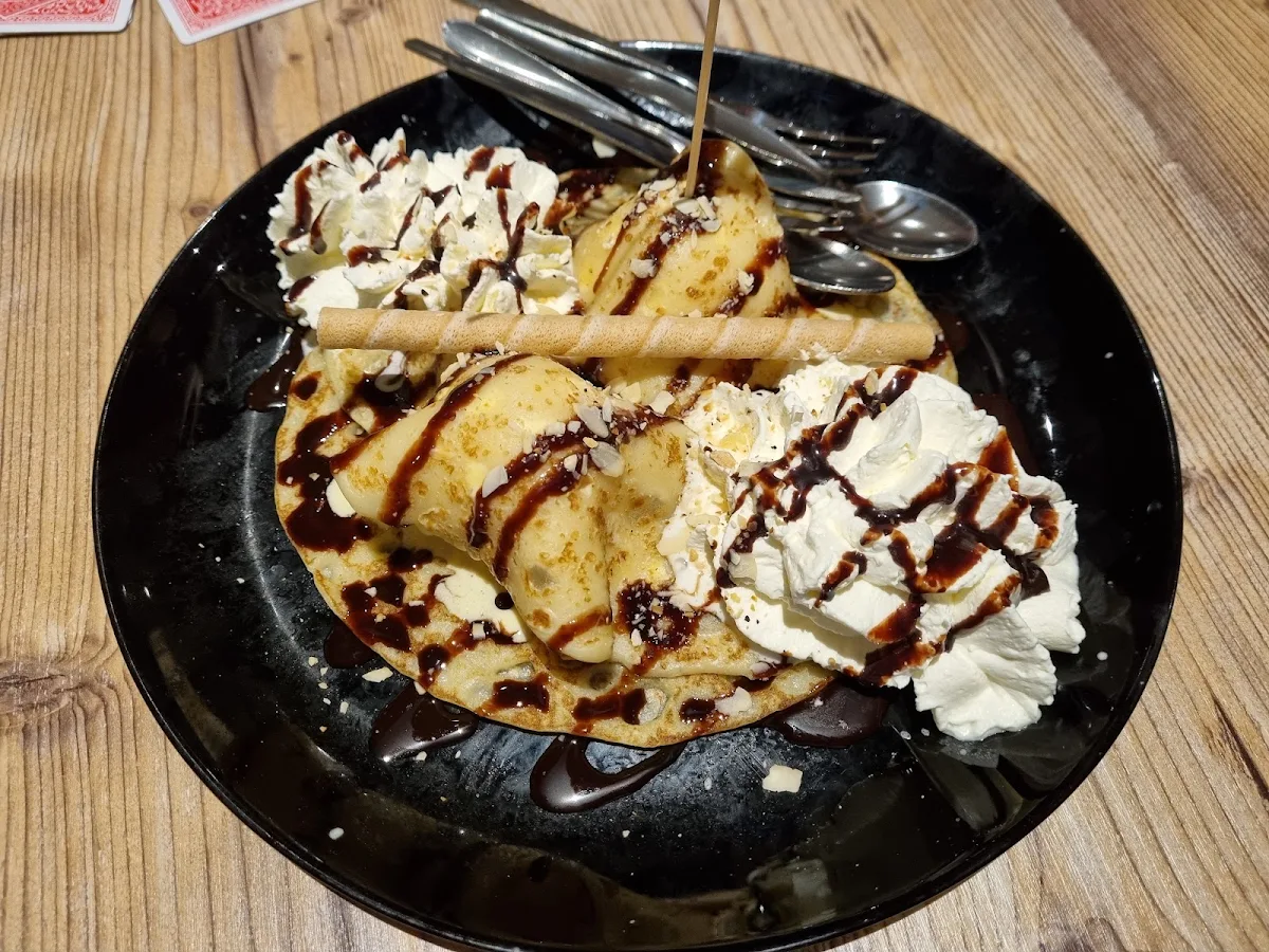 Paletschinken Mit Eis