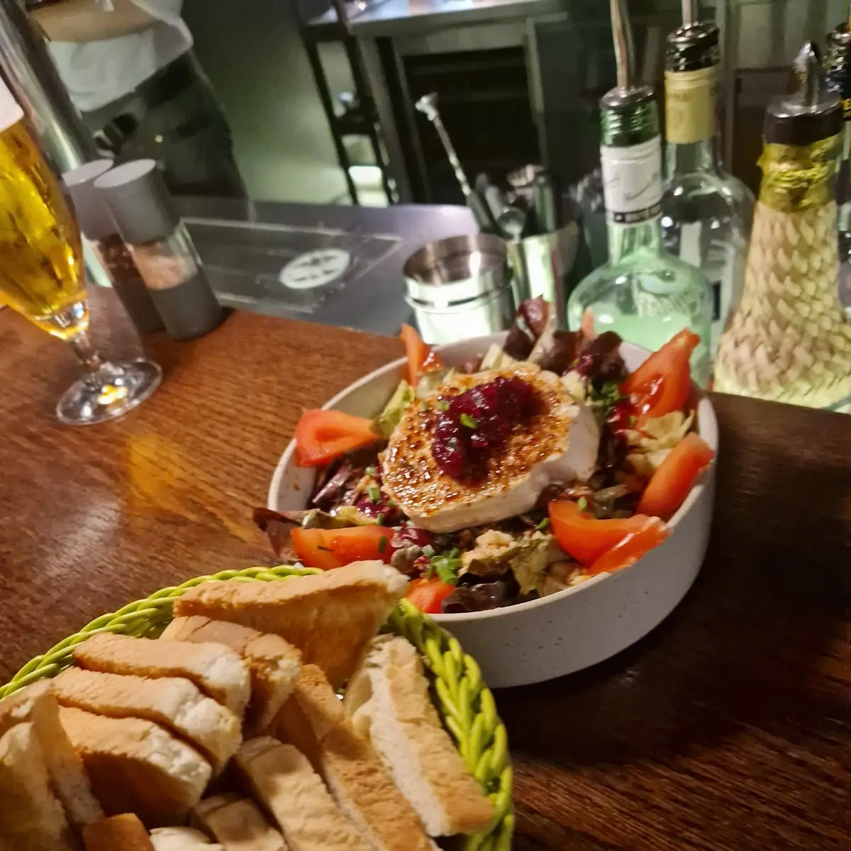 Salat Mit Ziegenkäse