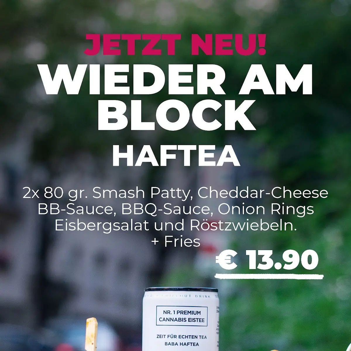 Babo Burger Menü Burger Fries Fritz Kola Richard S Iced